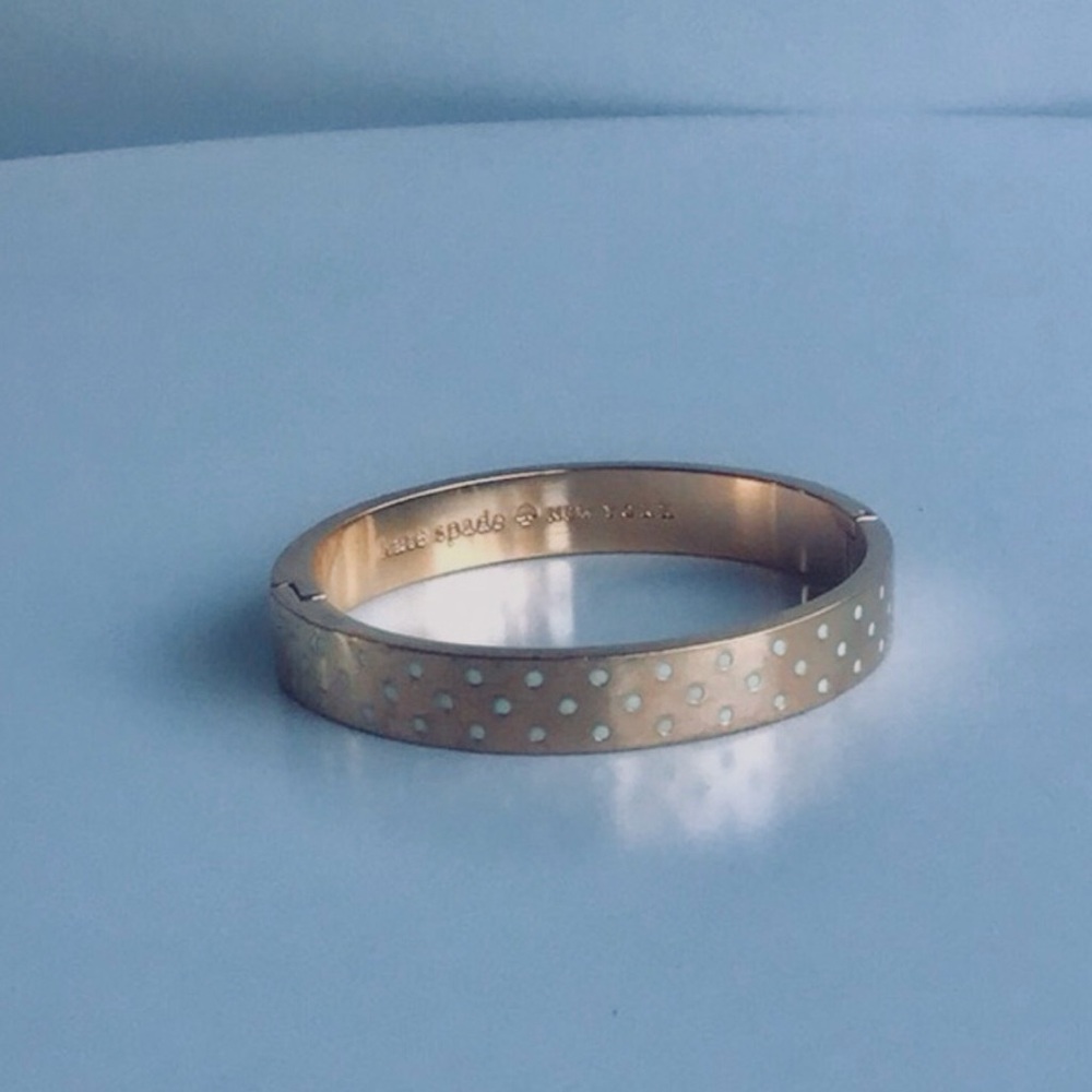 Kate Spade New York gold Gold Polka Dot Bangle bracelet